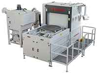 Automatic Turntable Pressure Sandblasting Machine Price