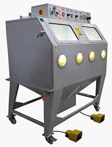 Two Operator Sandblasting Machine