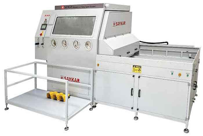 Injection Sandblasting Machine