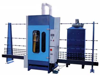 Flat Glass Sandblasting Machine