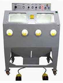 Two Operator Sandblasting Machine