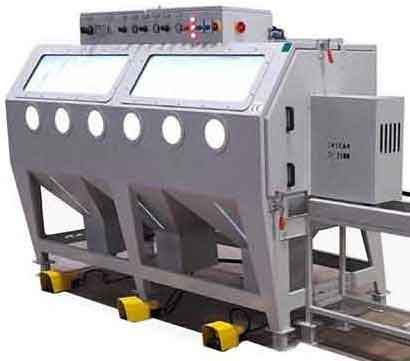 Cylinder Sandblasting Machine