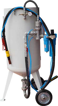 Automatic Pressure Sandblasting Pot